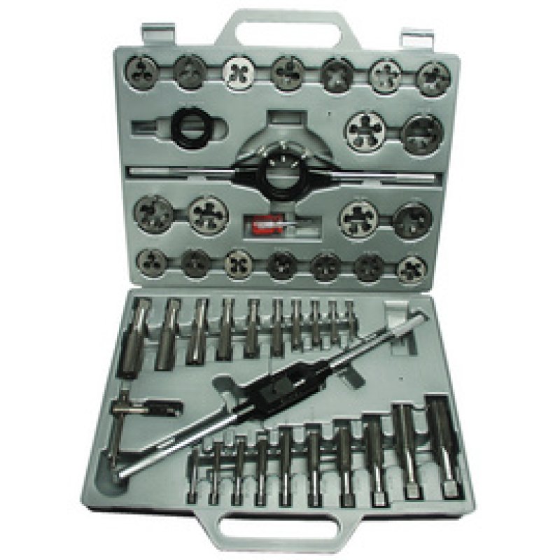 BRÜDER MANNESMANN Kit de tarauds, 45 pièces, malette