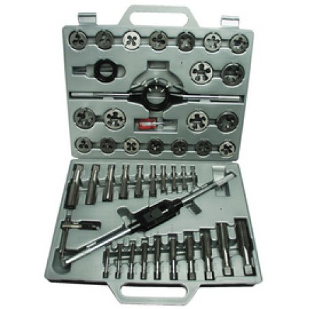 BRÜDER MANNESMANN Kit de tarauds, 45 pièces, malette