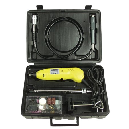 BRÜDER MANNESMANN M92571 die/straight grinder Straight die grinder 30000 RPM Black, Yellow 130 W