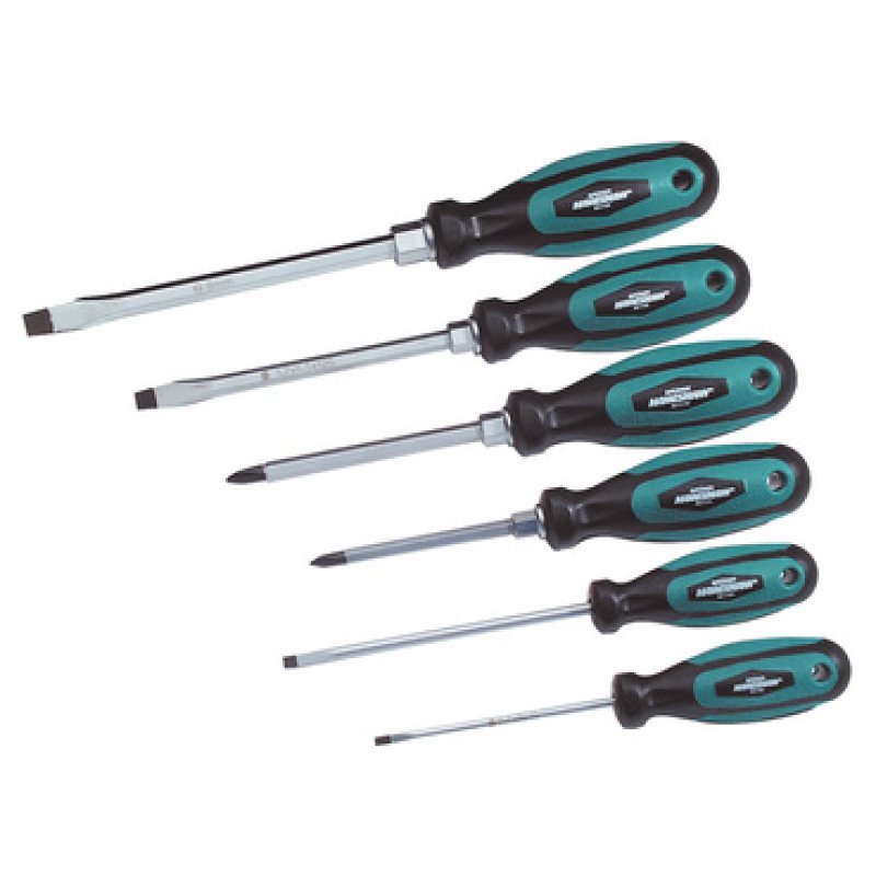 BRÜDER MANNESMANN Kit de tournevis, 6 pièces