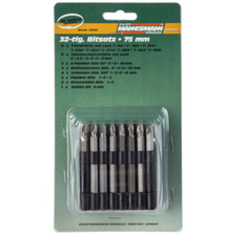 BRÜDER MANNESMANN Jeu d'embouts, 32 pièces, embouts spéciaux