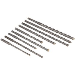 BRÜDER MANNESMANN Kit de forets & burins SDS PLUS, 13 pièces