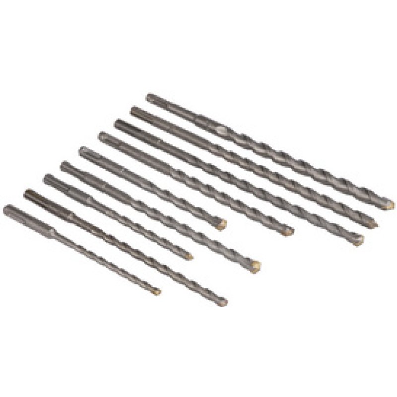 BRÜDER MANNESMANN Kit de forets & burins SDS PLUS, 13 pièces