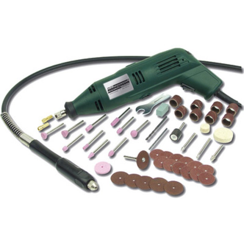 BRÜDER MANNESMANN Kit machine à poncer rapide, 50 pièces