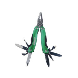 BRÜDER MANNESMANN M10271 multi tool pliers Heavy-duty 9 tools Black, Green