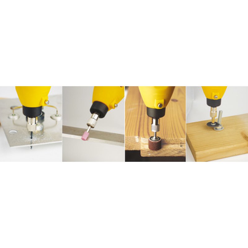 BRÜDER MANNESMANN Kit machine à poncer rapide, 50 pièces