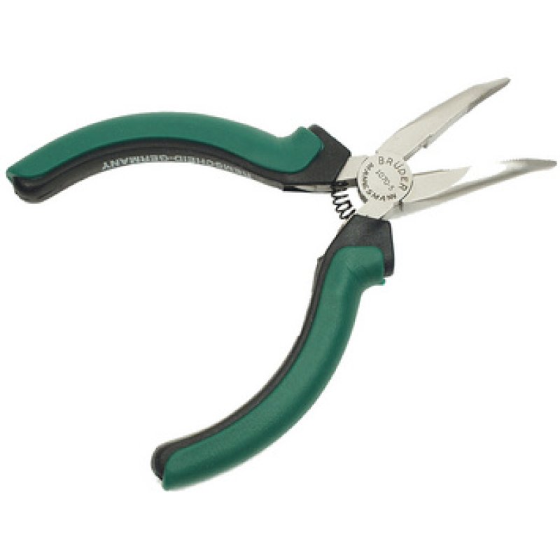 BRÜDER MANNESMANN Pince à bec pointu "Elektronik", droite