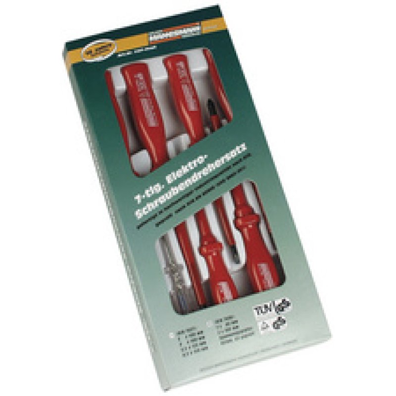 BRÜDER MANNESMANN Kit de tournevis VDE, 7 pièces