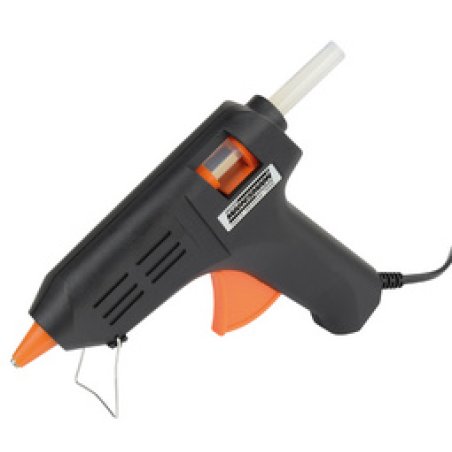 BRÜDER MANNESMANN Pistolet à colle, malette en plastique