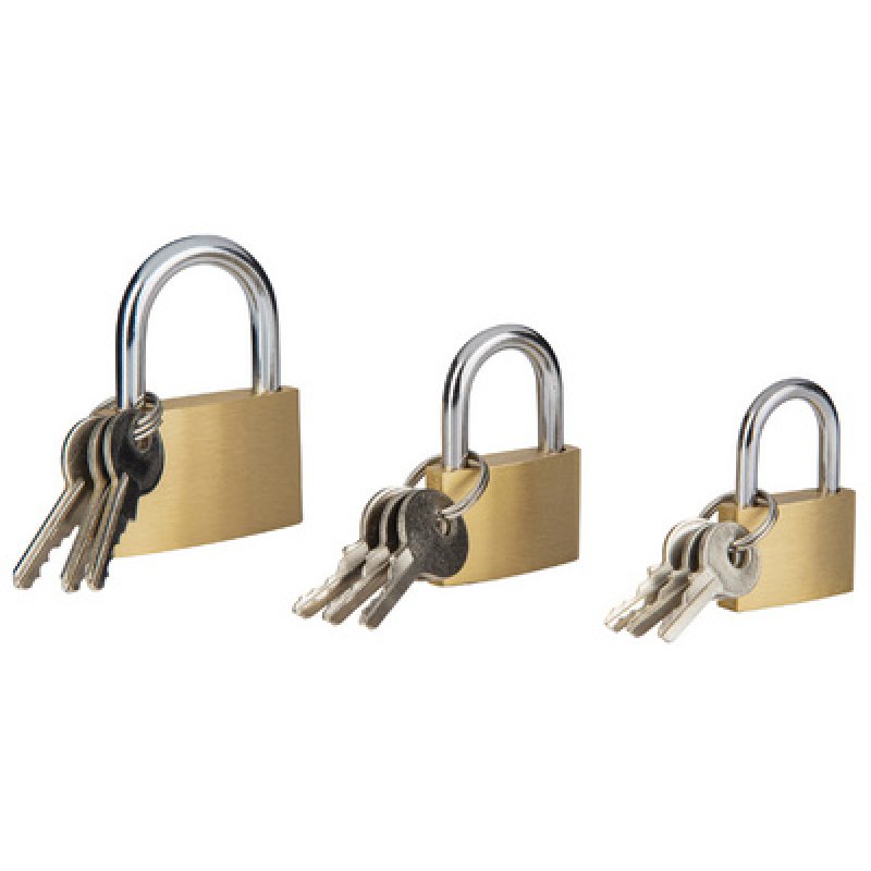 BRÜDER MANNESMANN Jeu de cadenas, 3 pièces, anse courte