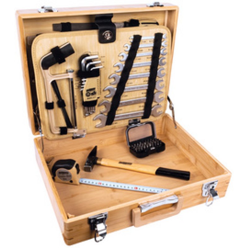 BRÜDER MANNESMANN Jeu d'outils ECOLINE, mallette, 108 pièces