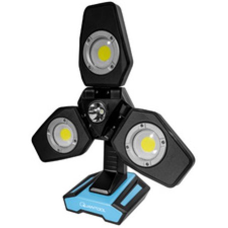 QUANTOOL Projecteur de travail LED WORKING LIGHT, 3 volets