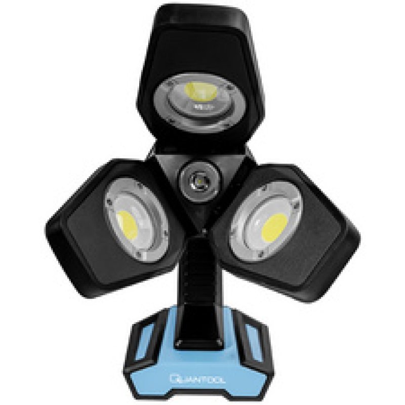 QUANTOOL Projecteur de travail LED WORKING LIGHT, 3 volets