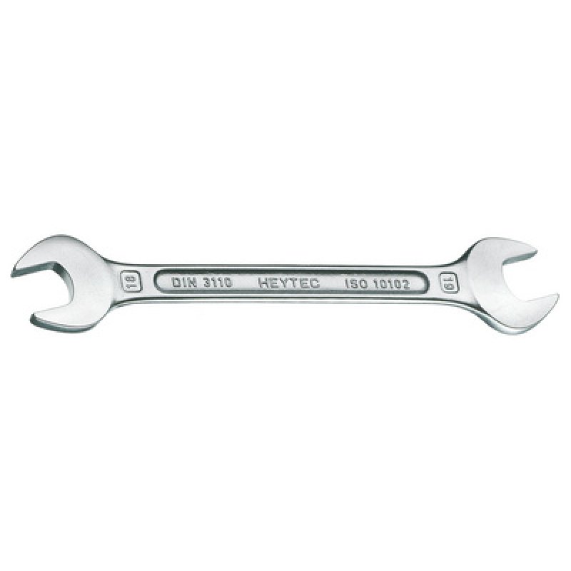 HEYTEC Clé à fourches, 16 x 18 mm, longueur: 204 mm