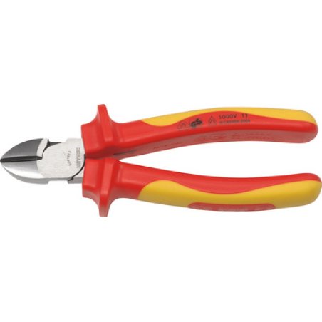 HEYTEC Pince coupante diagonale VDE, forme suédoise,