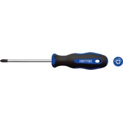 HEYTEC Tournevis, 1,2 x 6,5 x 150 mm, noir / bleu