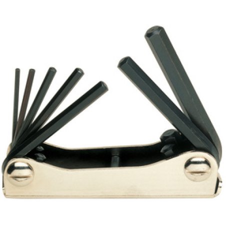 HEYCO Kit de clé Allen, 7 pièces, dans un étui pliable