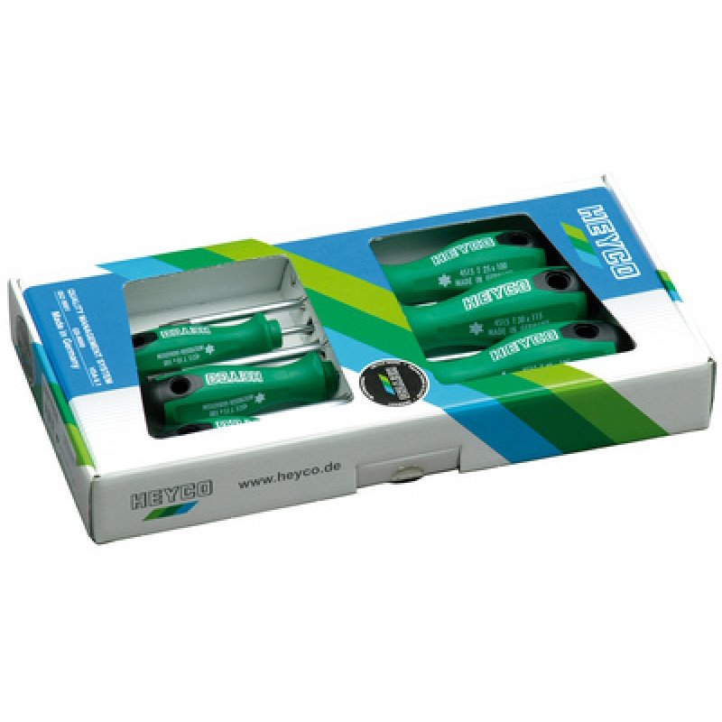 HEYCO Jeu de tournevis Torx, 6 pièces