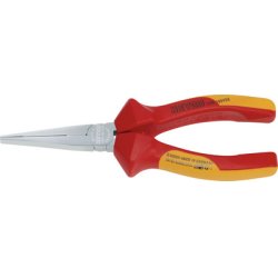 HEYCO Pince plate VDE, droit, L: 160 mm, rouge/jaune