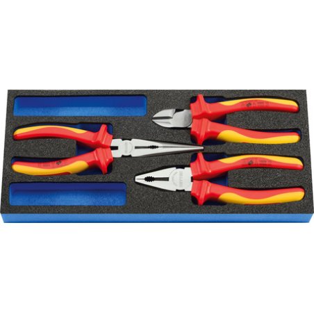 HEYTEC Module* Jeu de pinces VDE, 3 pièces