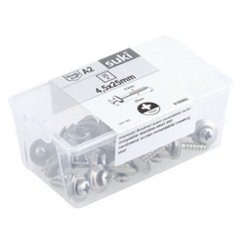 suki. Vis étanches 4,5x35 mm, PZ2, 25 pièces