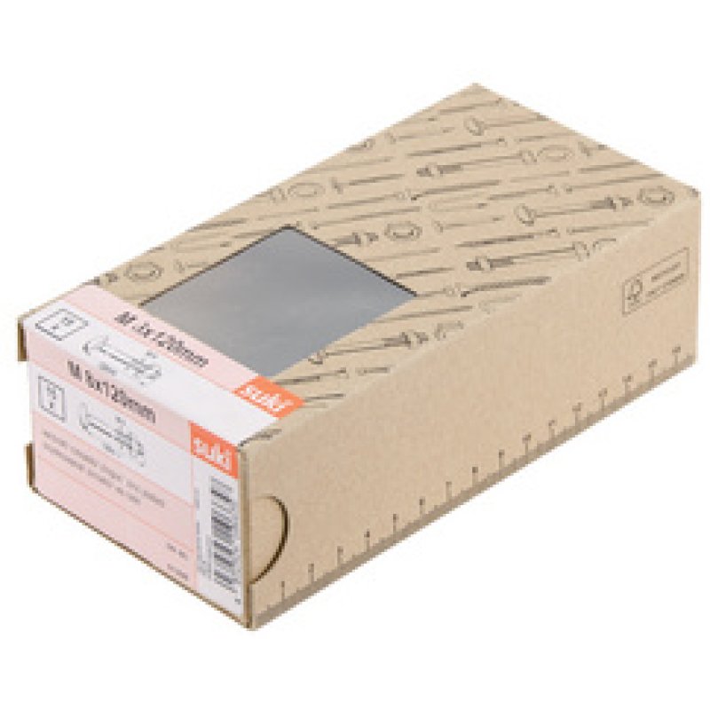 suki. Boulon de carrosserie, tête bombée, M5x40/18 mm