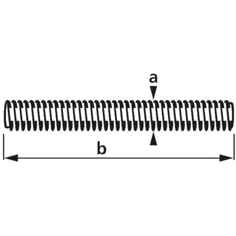 suki. Tige filetée M8x1.000 mm, PH2, acier galvanisé