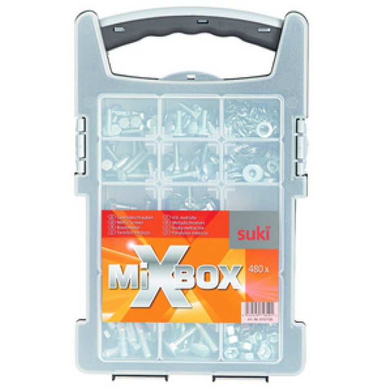 suki. Assortiment "vis métriques", 480 pièces
