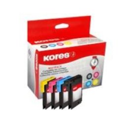 Kores G1522KIT cartouche d'encre Photo noire, Photo cyan, Photo magenta, Jaune photo