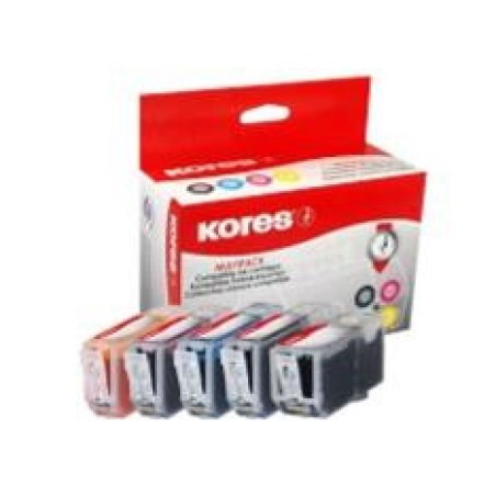 Kores MultiPack encre G1513KIT remplace Canon PGI-525BK/