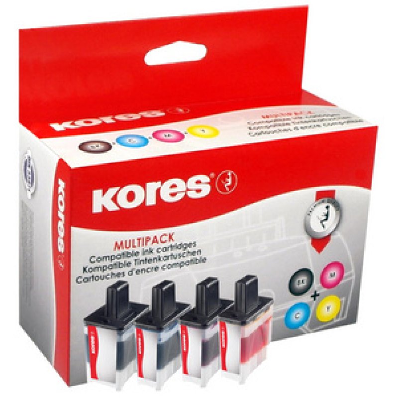 Kores Multi-Pack encre G1524KIT remplace brother LC-1220/