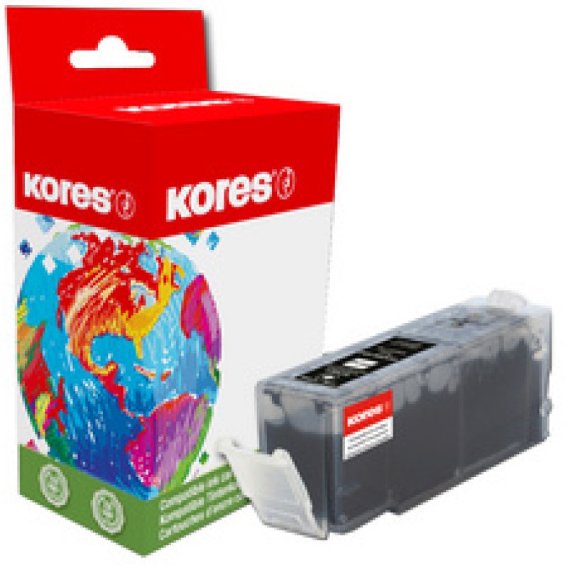 Kores Encre G1519C remplace Canon CLI-551CXL, cyan