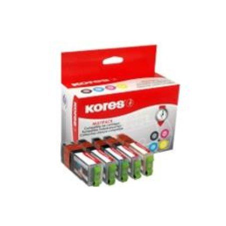 Kores G1518KIT ink cartridge Photo black, Photo cyan, Photo magenta, Photo yellow