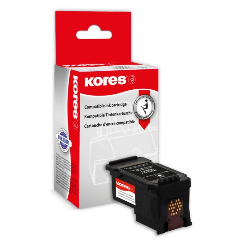 Kores Cartouche rechargée G1562BK remplace Canon PG-545XL