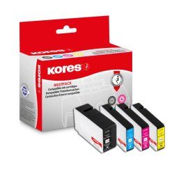 Kores G1564KIT ink cartridge Compatible Black, Cyan, Yellow, Magenta