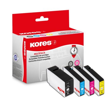 Kores G1564KIT ink cartridge Compatible Black, Cyan, Yellow, Magenta