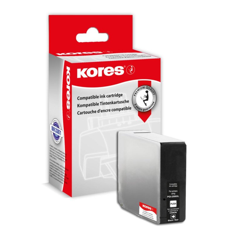 Kores G1565BK ink cartridge 1 pc(s) Compatible Black