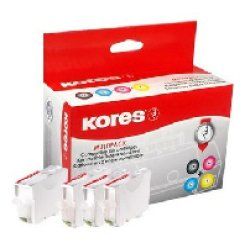 Kores G1577KIT ink cartridge 4 pc(s) Compatible Black, Cyan, Yellow, Magenta