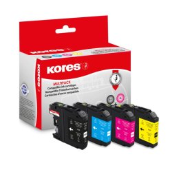 Kores Encre multipack G1537KIT remplace brother LC-3219XL