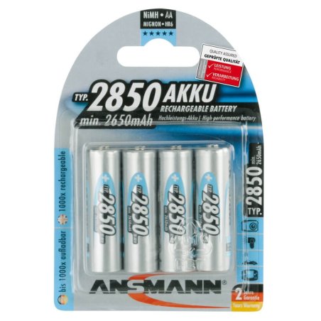ANSMANN Pile rechargeable NiMH Premium, Mignon AA