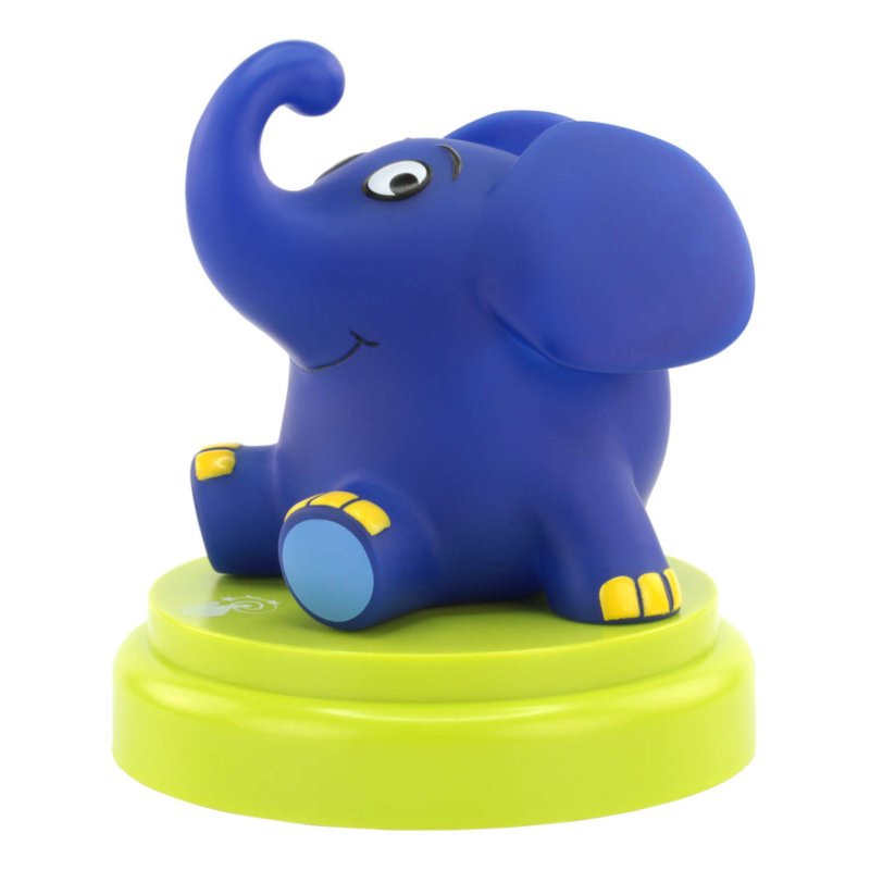 ANSMANN Veilleuse mobile "Elephant", bleu/vert