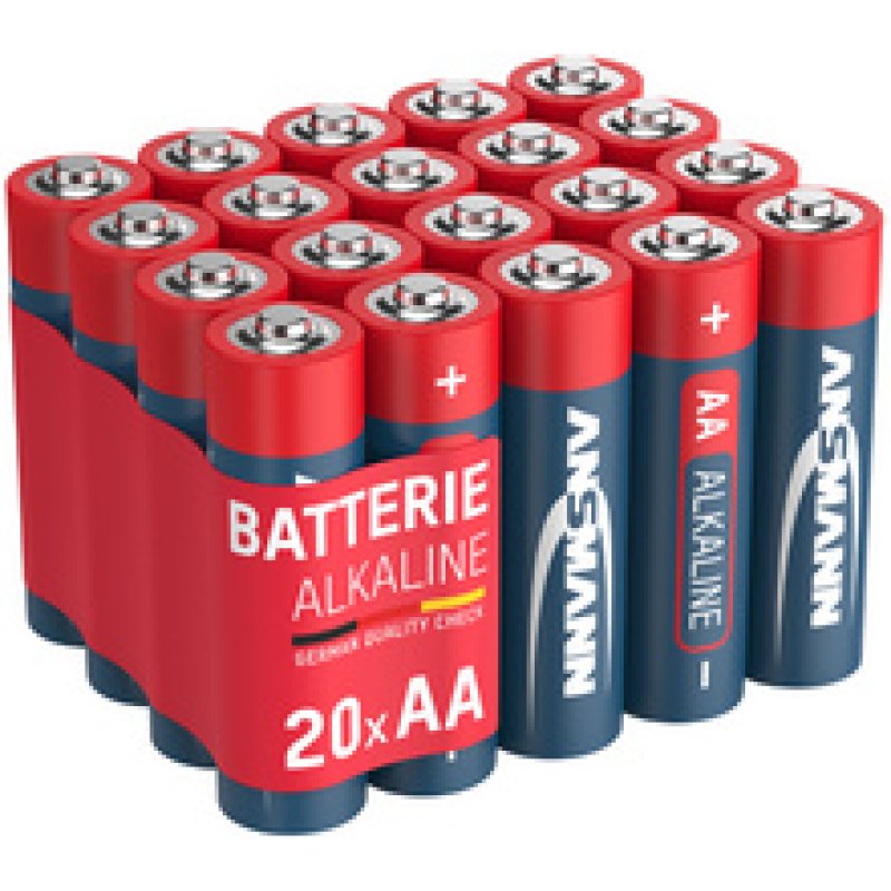 ANSMANN Pile alcaline "RED", Mignon AA, lot de 40