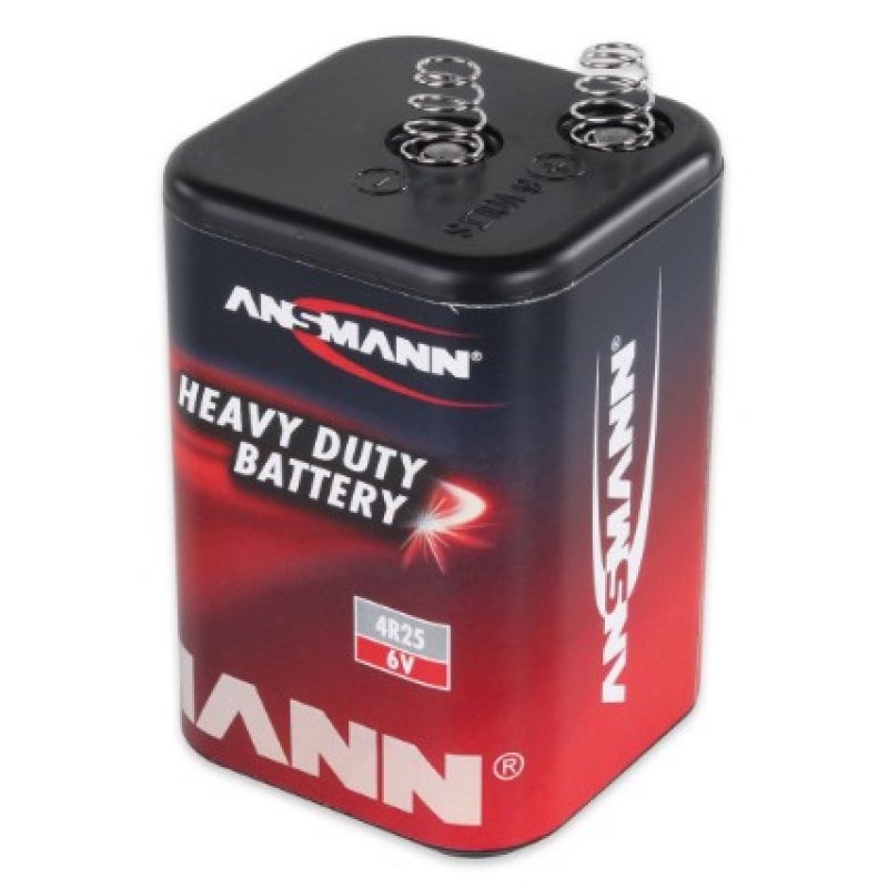 ANSMANN Pile au zinc/carbone, 4R25, 6 volts