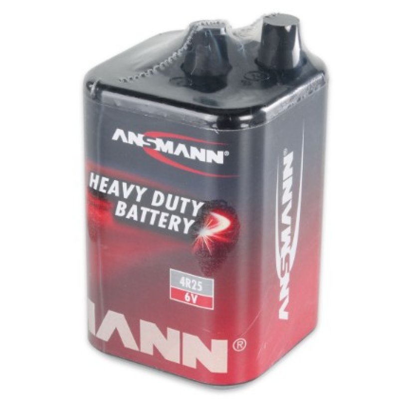 ANSMANN Pile au zinc/carbone, 4R25, 6 volts