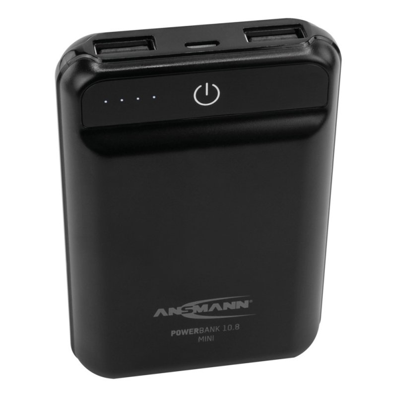 ANSMANN Powerbank 10.8 mini, 10.000 mAh, noir