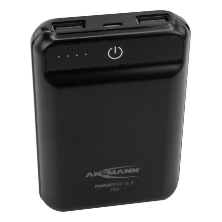 ANSMANN Powerbank 10.8 mini, 10.000 mAh, noir