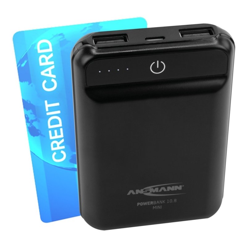 Ansmann 10.8 mini Lithium Polymer (LiPo) 10000 mAh Black