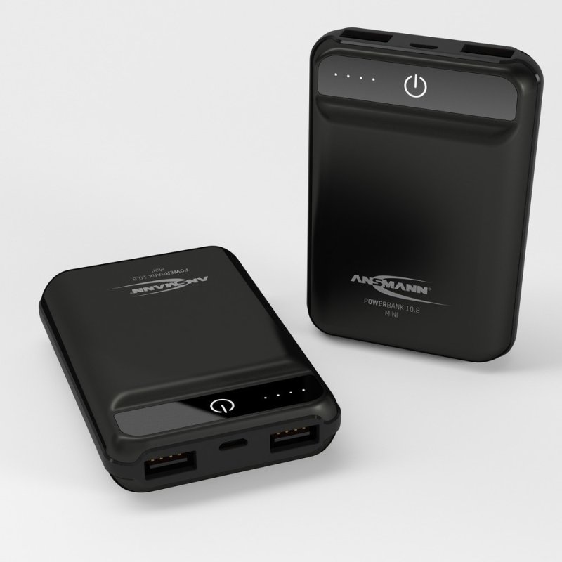 Ansmann 10.8 mini Lithium Polymère (LiPo) 10000 mAh Noir