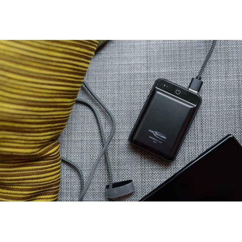 Ansmann 10.8 mini Lithium Polymère (LiPo) 10000 mAh Noir
