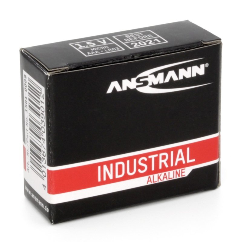 Ansmann 1501-0009 pile domestique Batterie à usage unique AAA Alcaline